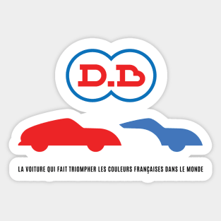 DB Panhard victorious French colours Sticker